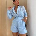 Luxury Feel Casual Two-Piece Summer Set