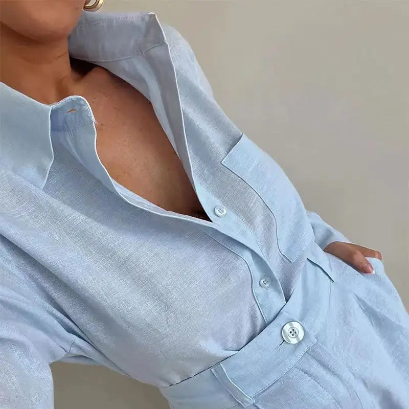 Luxury Feel Casual Two-Piece Summer Set