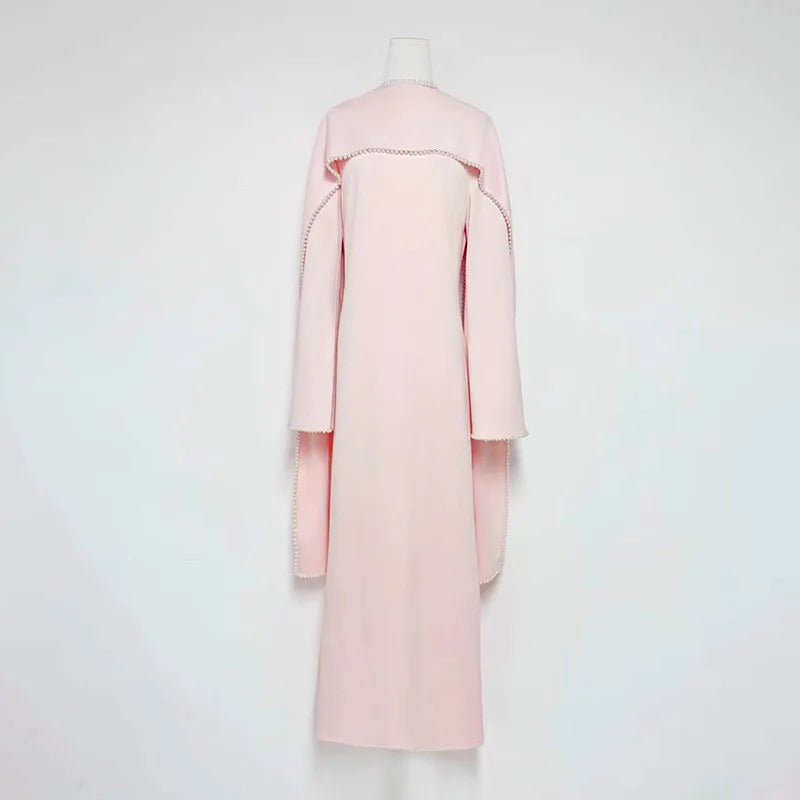 Long Sleeve Solid Maxi Abaya – Anti-Wrinkle Elegant Design
