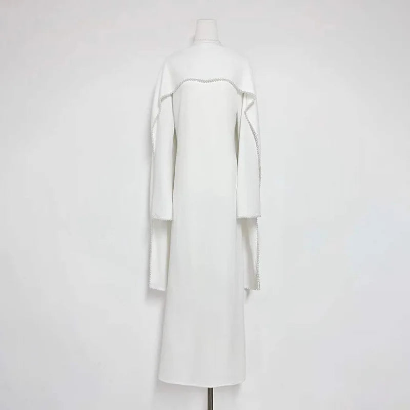 Long Sleeve Solid Maxi Abaya – Anti-Wrinkle Elegant Design
