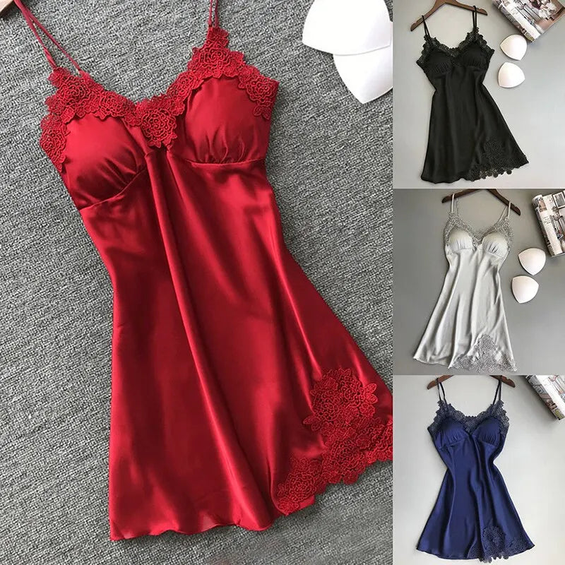 Luxe Satin Nightgown