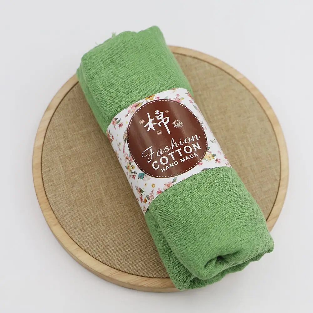 Trendora Crinkle Cotton Hijab — Luxe Square Scarf 90×90cm
