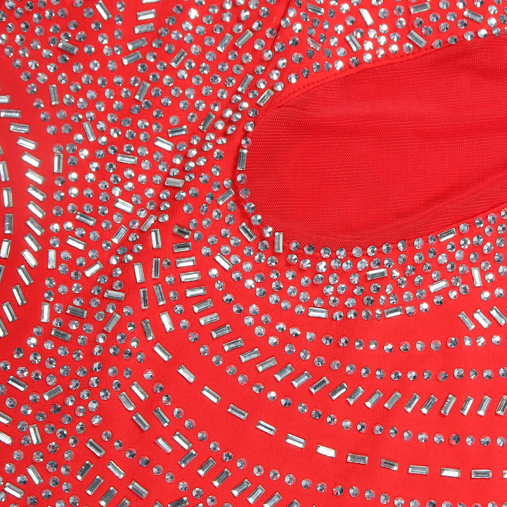Crystal Sparkle Maxi Dress