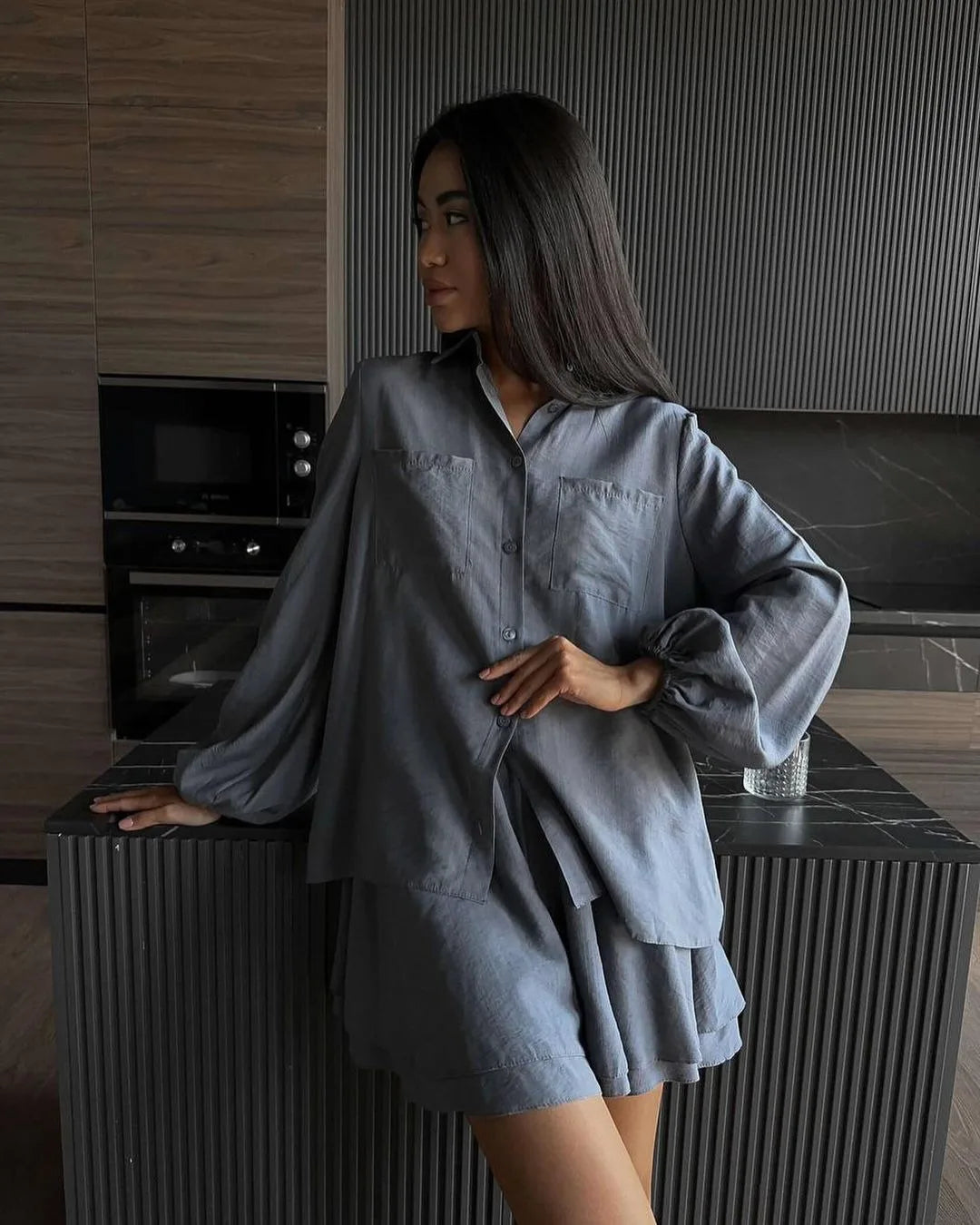 Luxury Relaxed Summer Two-Piece Set