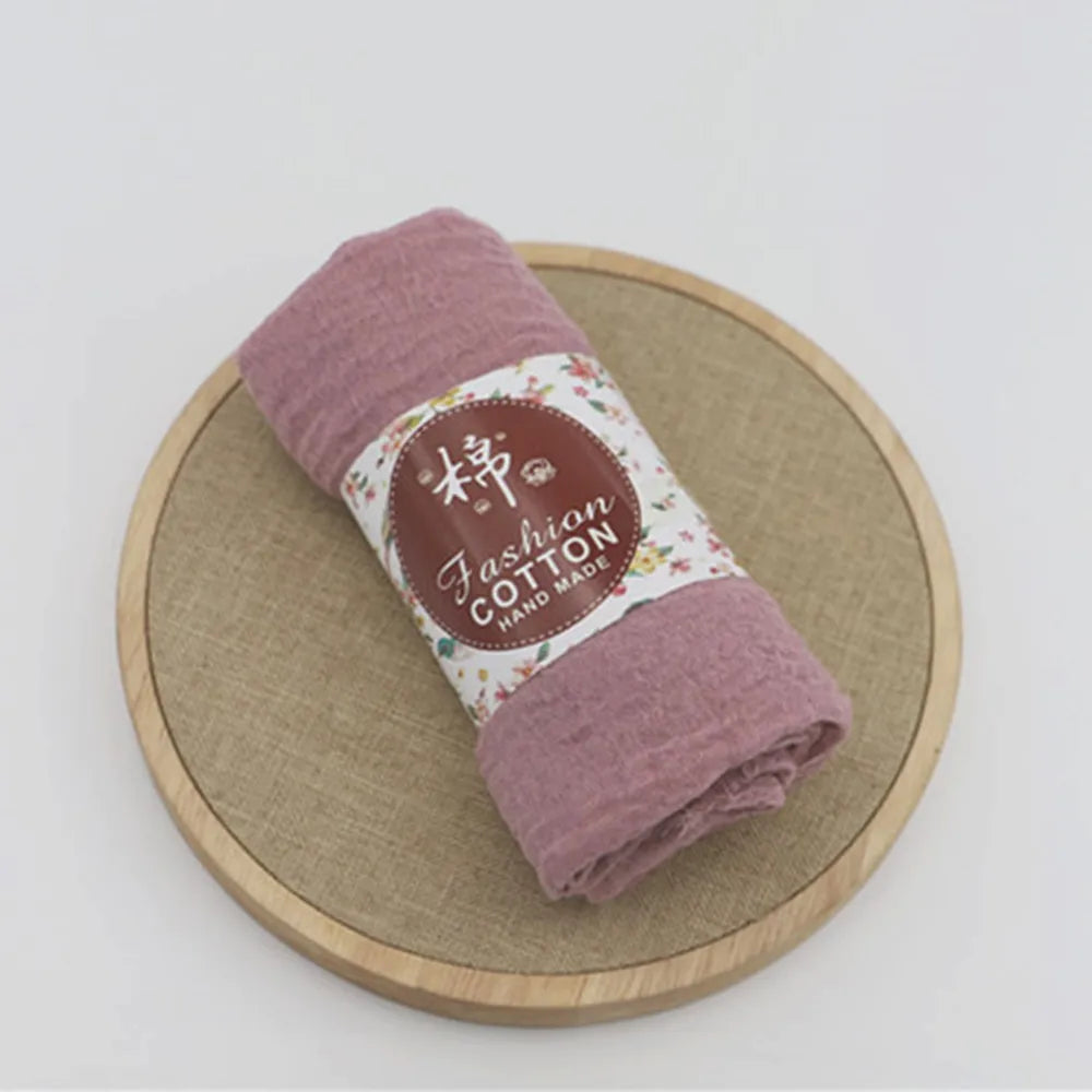 Trendora Crinkle Cotton Hijab — Luxe Square Scarf 90×90cm