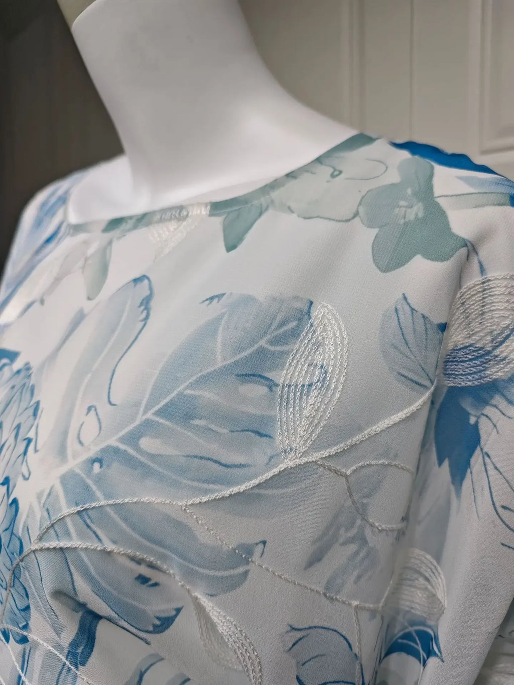 Printed Eid Abaya Kaftan