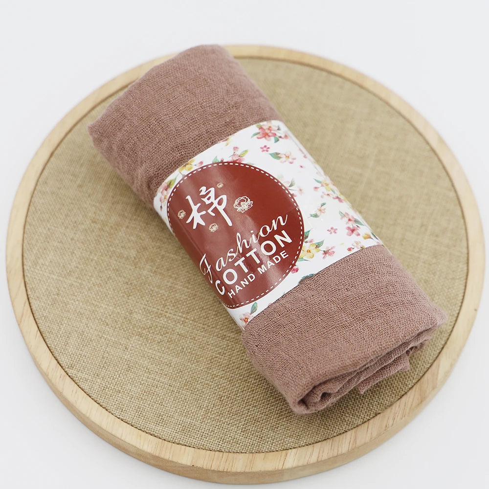 Trendora Crinkle Cotton Hijab — Luxe Square Scarf 90×90cm