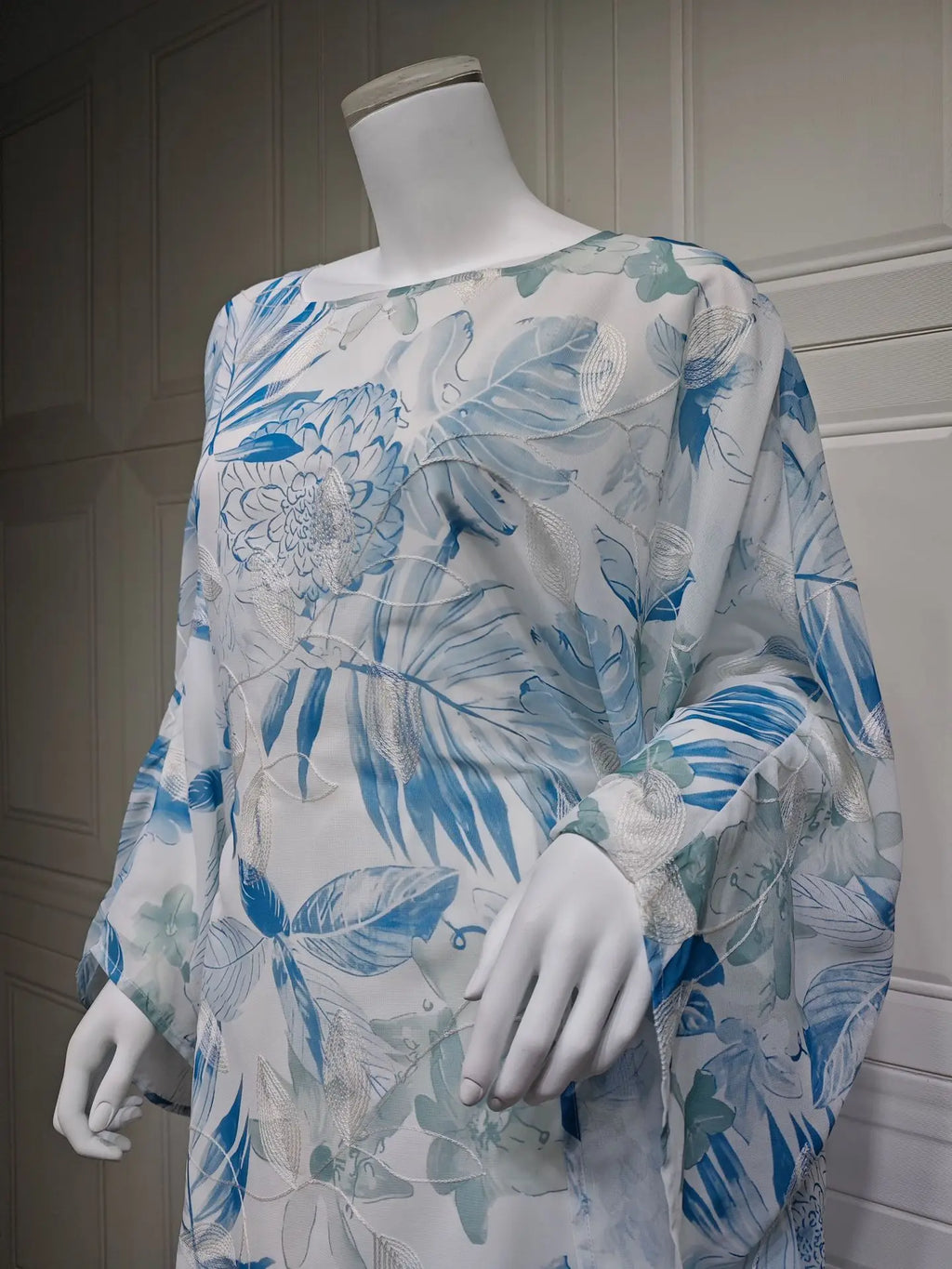Printed Eid Abaya Kaftan