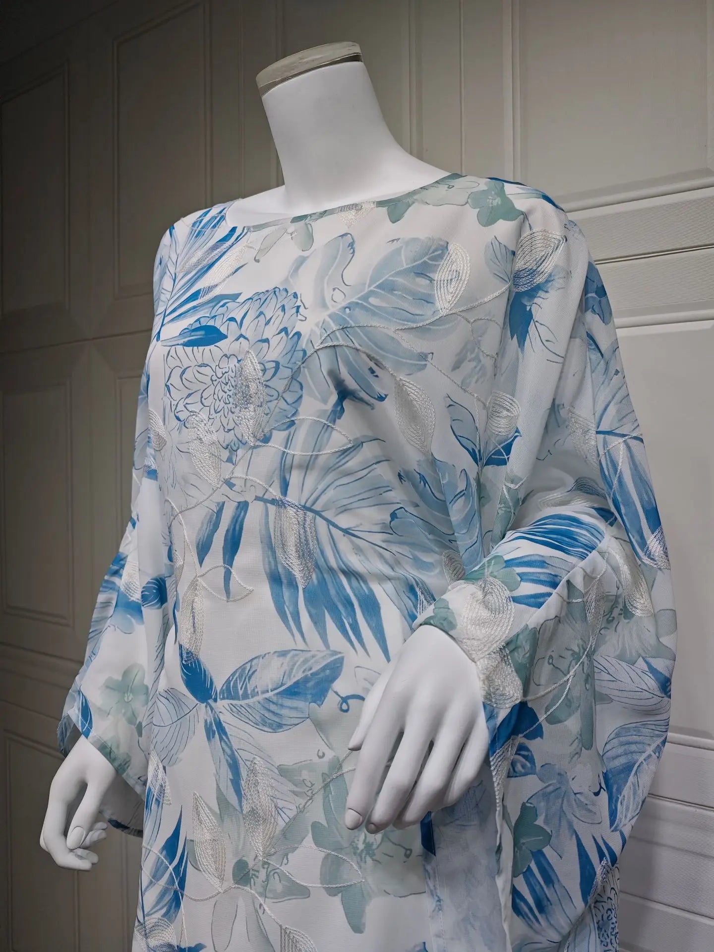 Printed Eid Abaya Kaftan