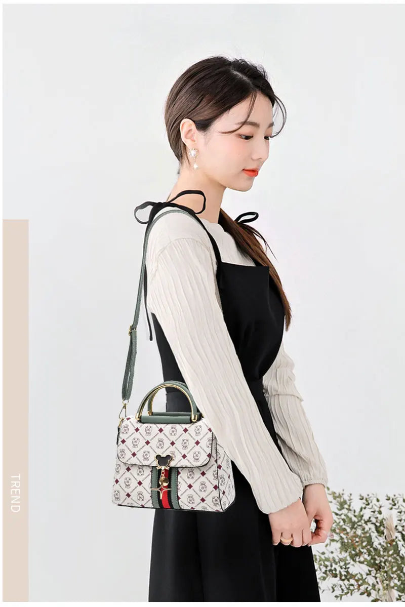 Luxury Monogram Tote Bag