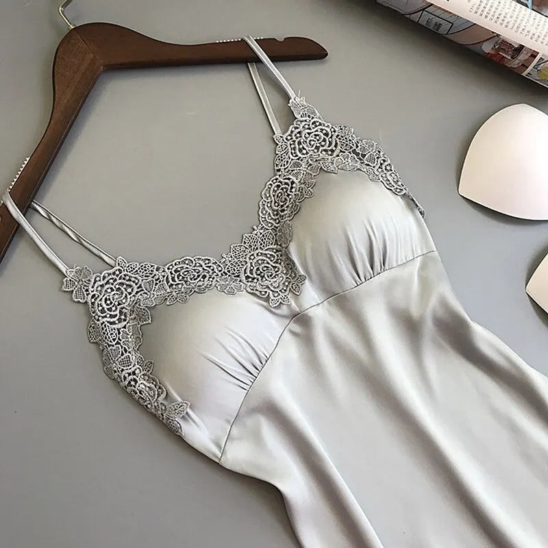 Luxe Satin Nightgown