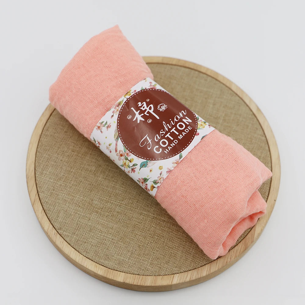 Trendora Crinkle Cotton Hijab — Luxe Square Scarf 90×90cm