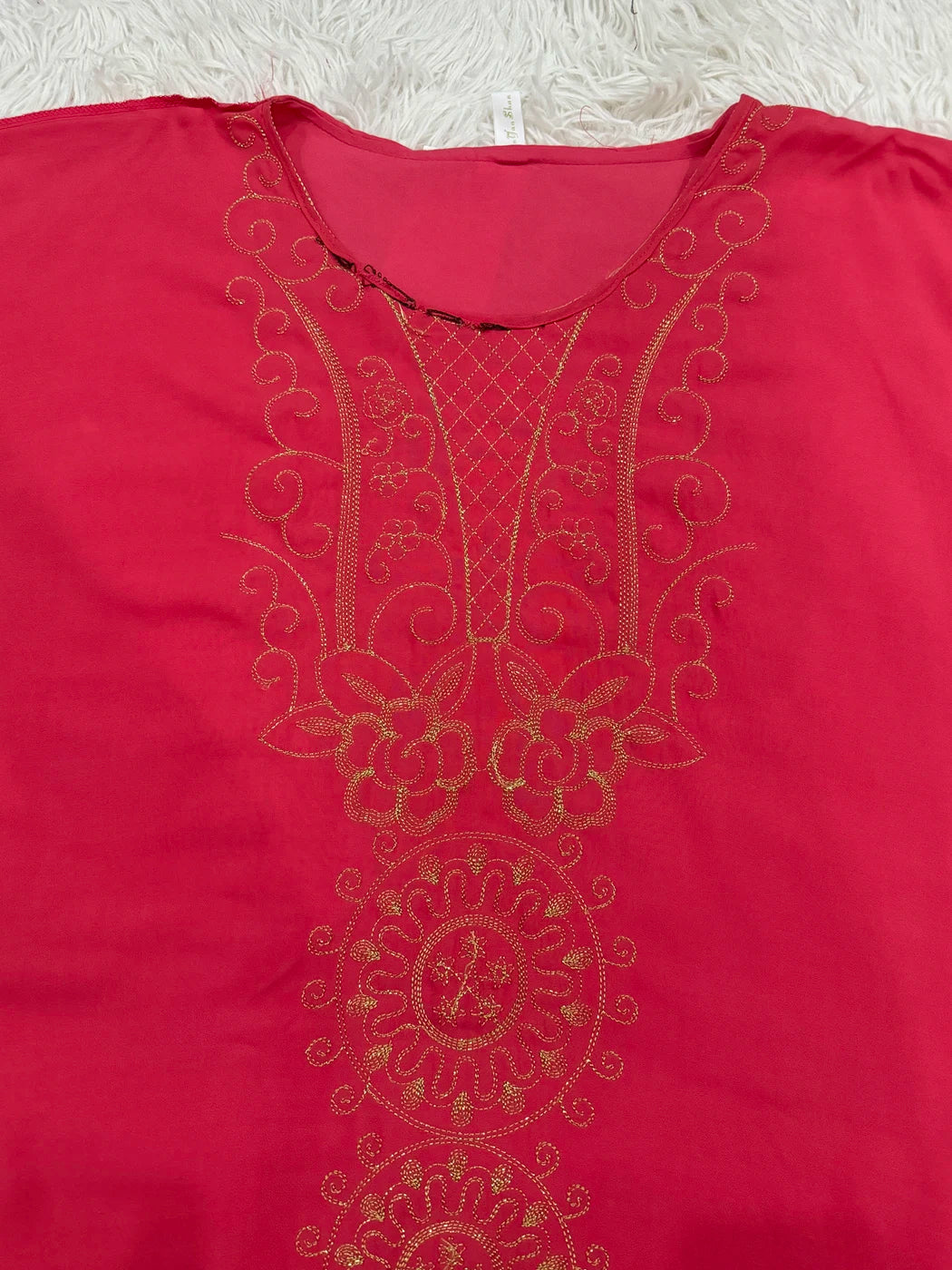 Luxe Cotton Abaya With Headscarf