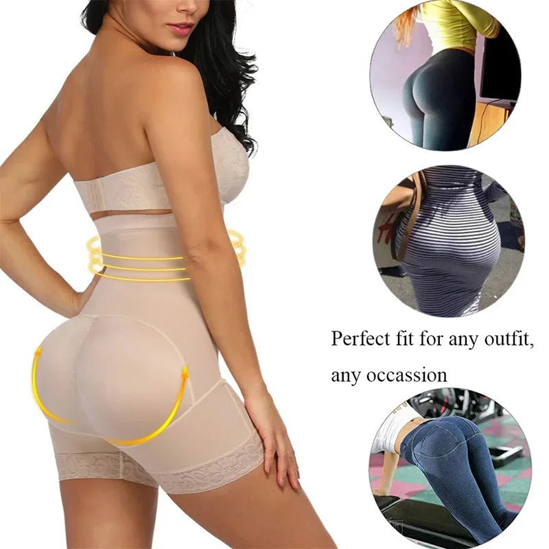 Fajas Colombianas Butt Lifter Shapewear (High Waist Tummy Control Body Shaper)