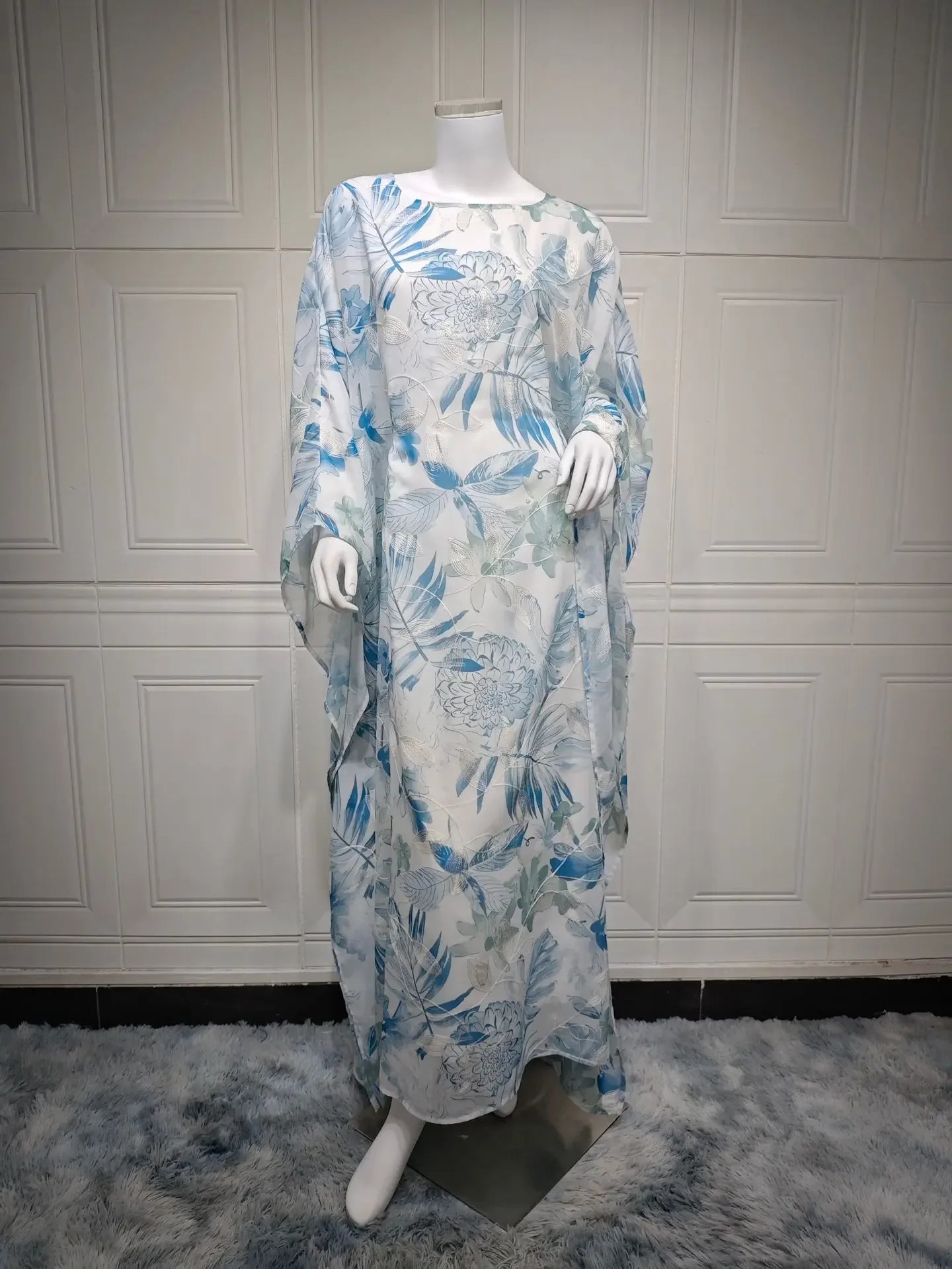 Printed Eid Abaya Kaftan