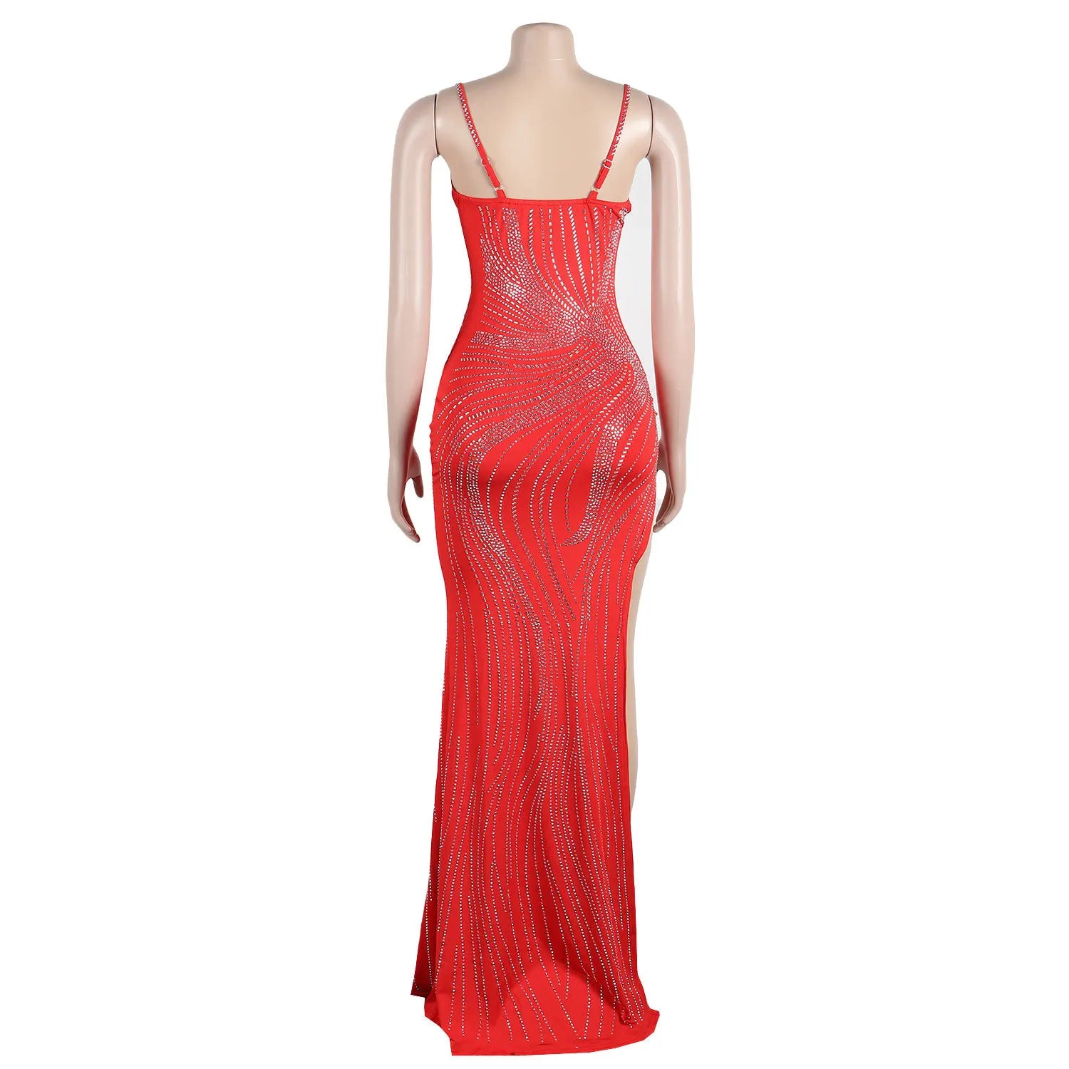 Crystal Sparkle Maxi Dress