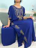Luxe Cotton Abaya With Headscarf