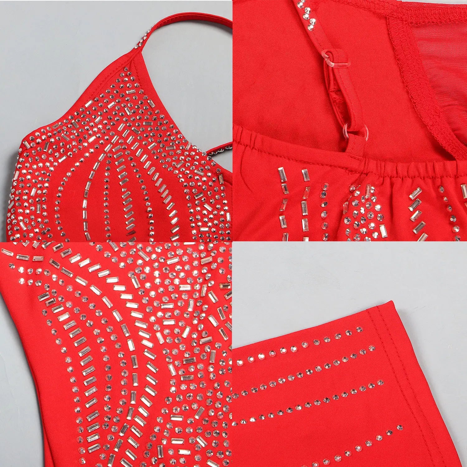 Crystal Sparkle Maxi Dress