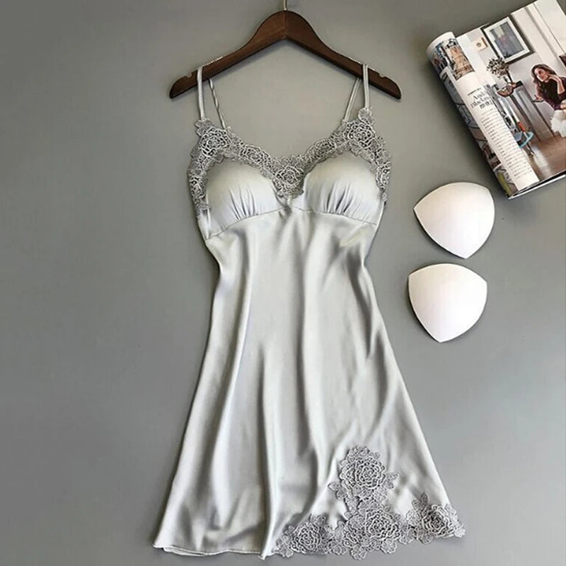 Luxe Satin Nightgown