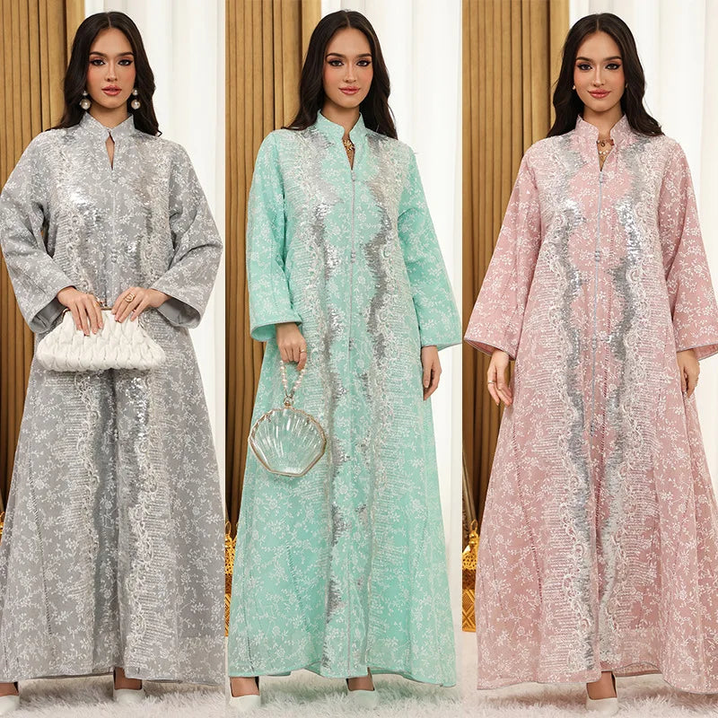 Sequin Party Abaya