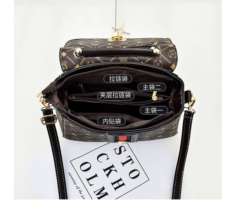 Luxury Monogram Tote Bag