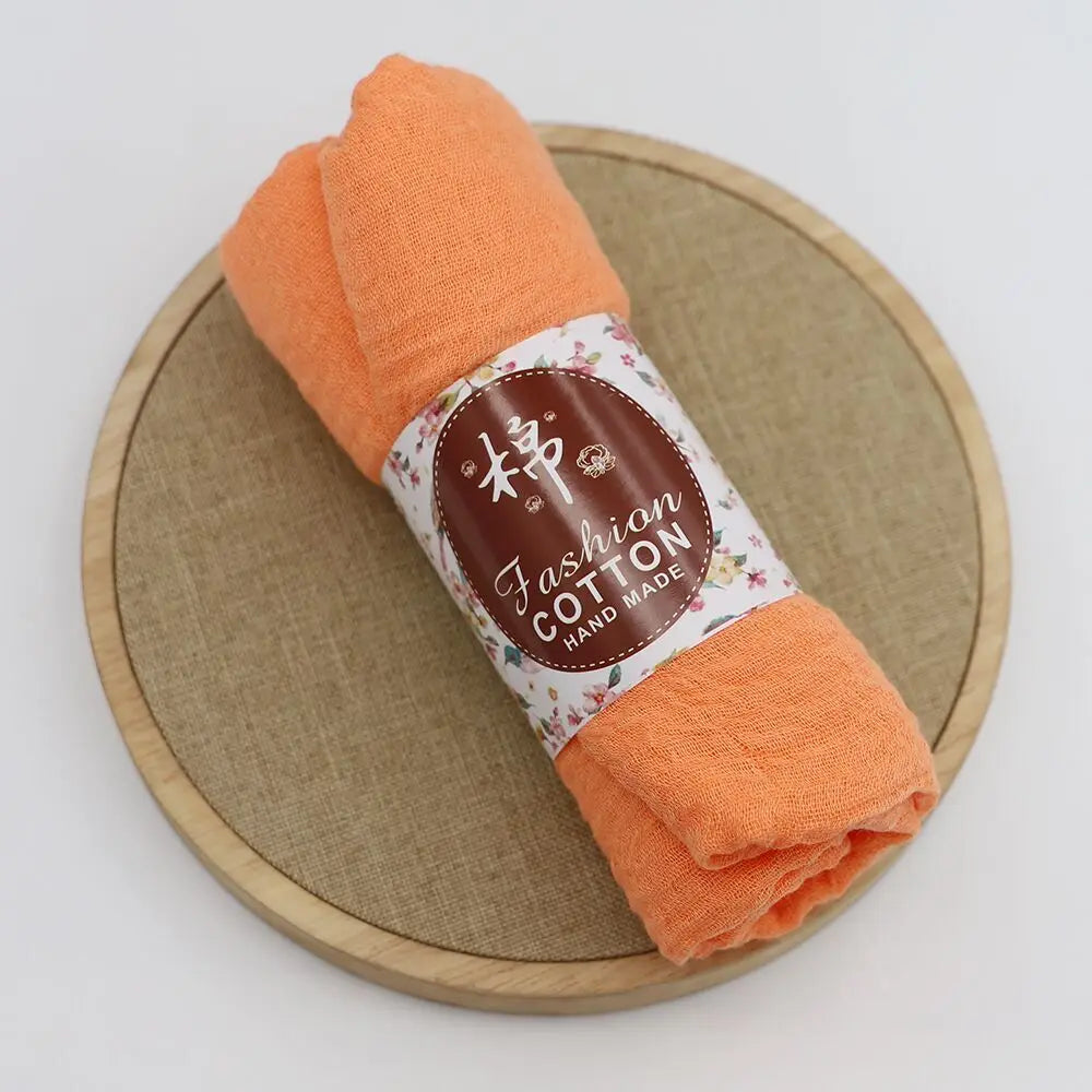 Trendora Crinkle Cotton Hijab — Luxe Square Scarf 90×90cm