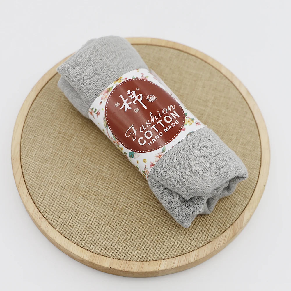 Trendora Crinkle Cotton Hijab — Luxe Square Scarf 90×90cm