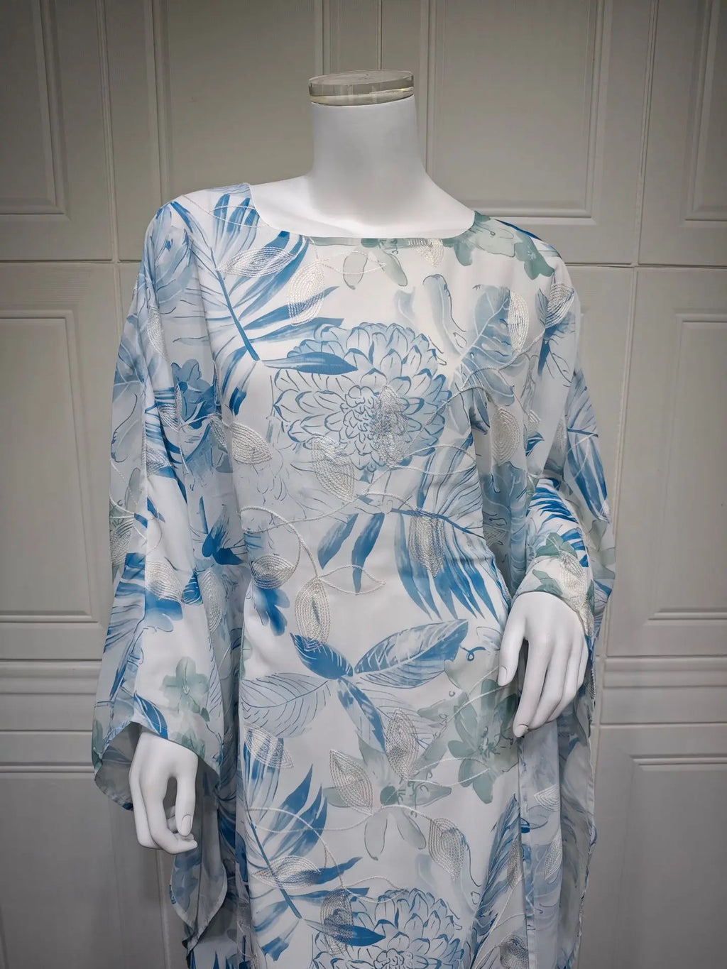 Printed Eid Abaya Kaftan