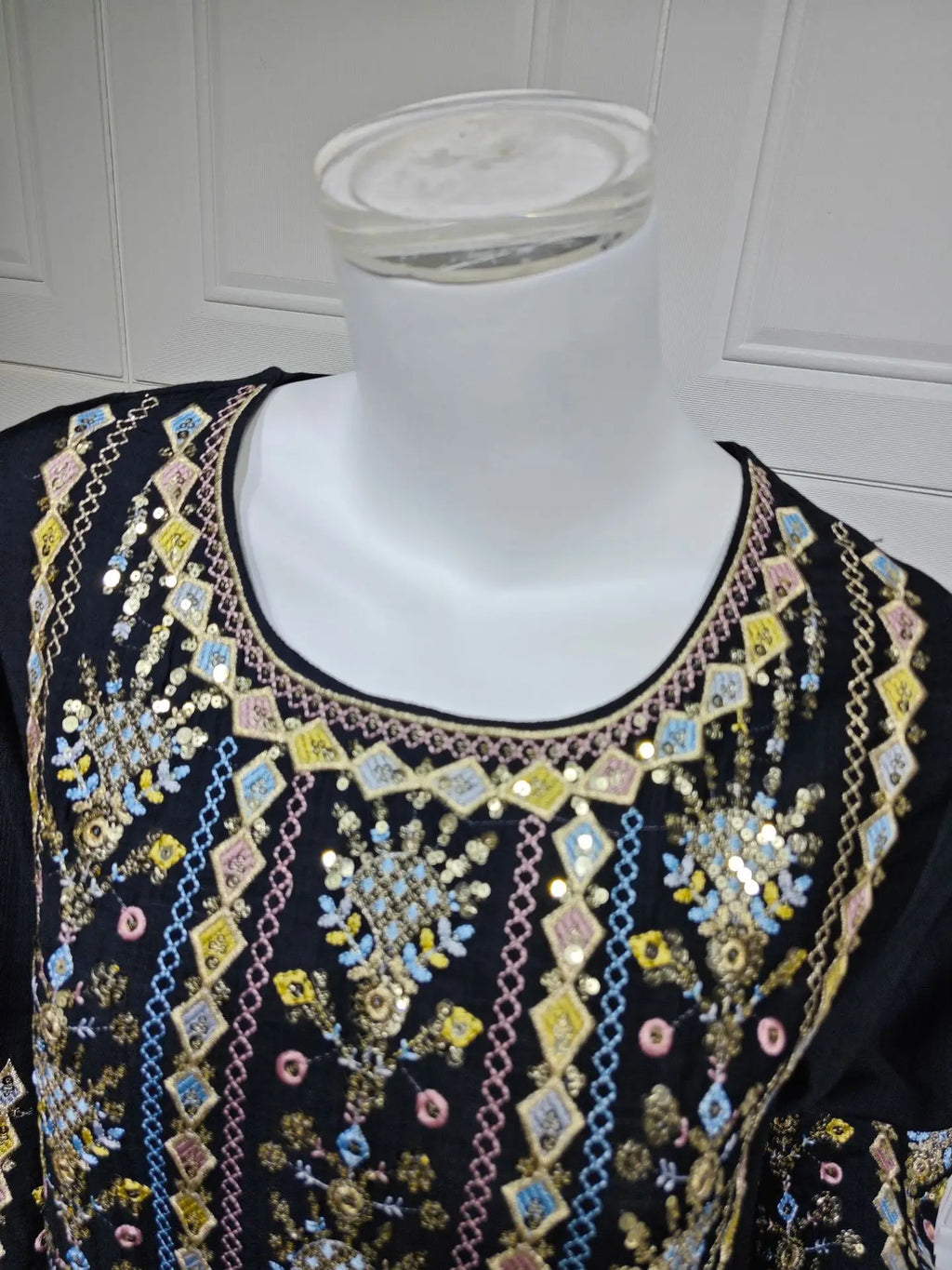 Royal Embroidered Jalabiya Gown