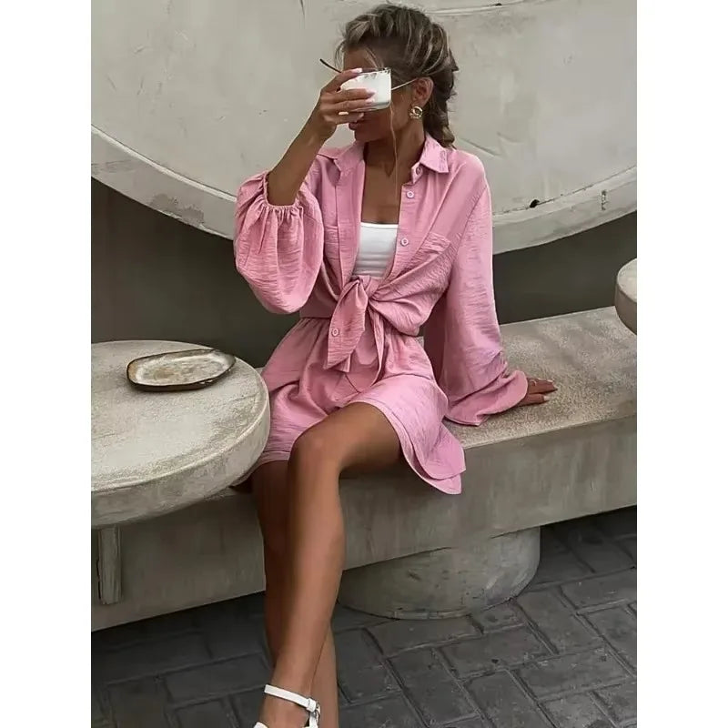 Luxury Relaxed Summer Two-Piece Set