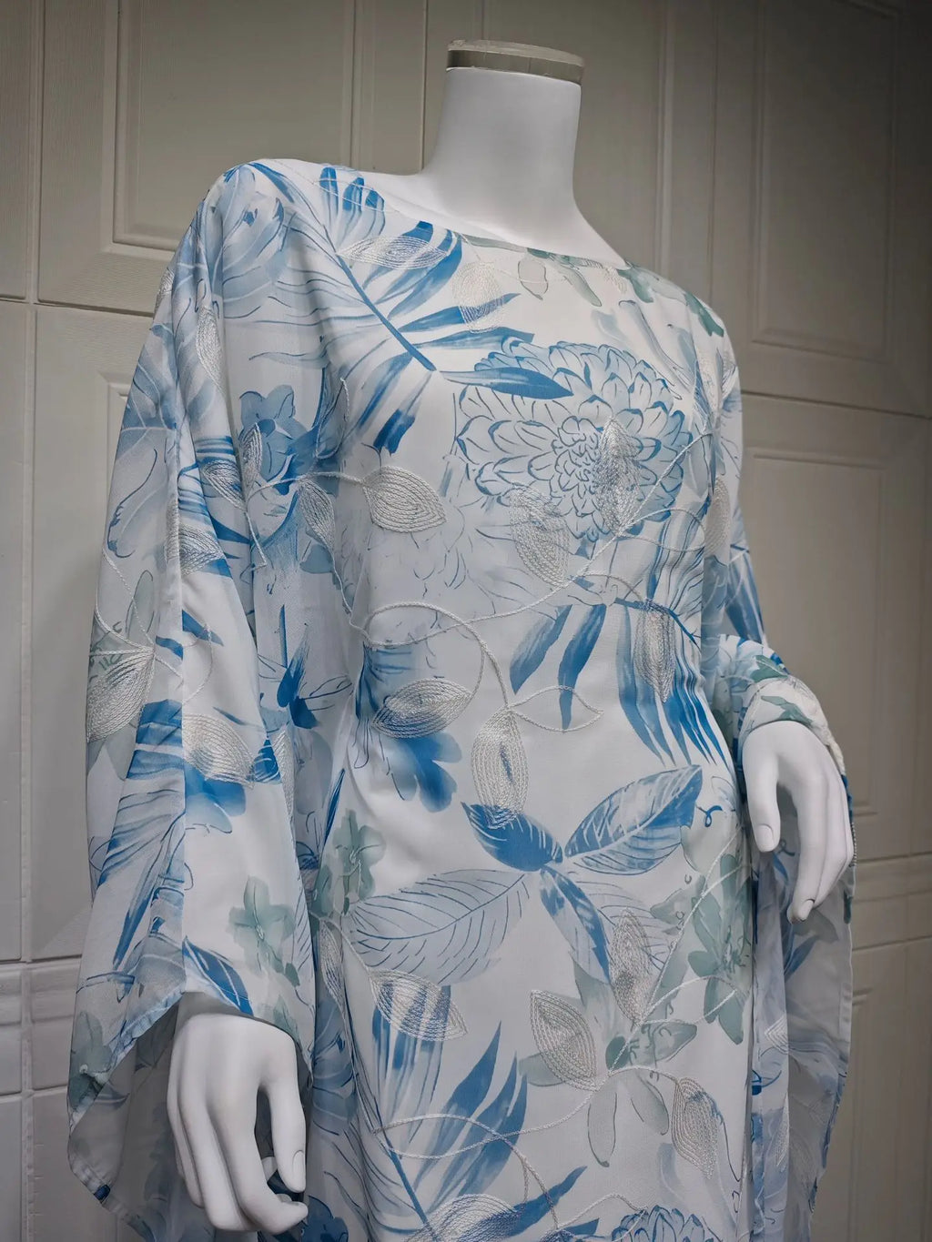 Printed Eid Abaya Kaftan