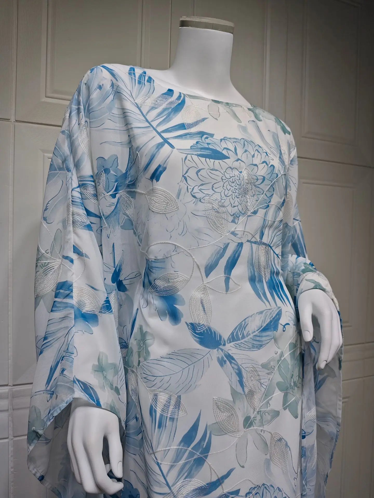 Printed Eid Abaya Kaftan