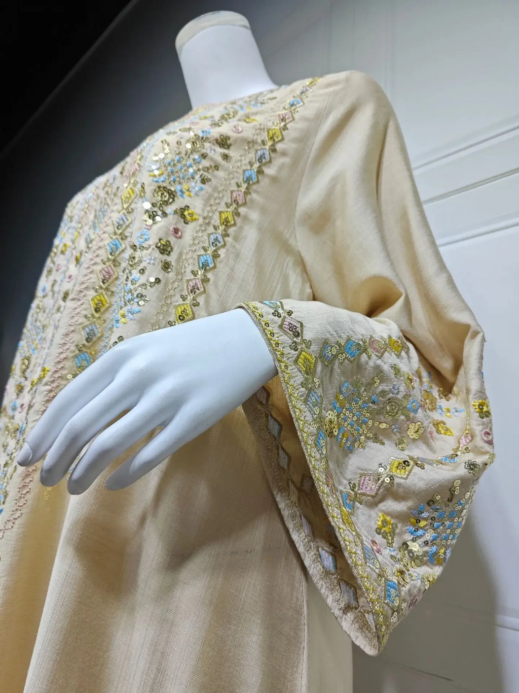 Royal Embroidered Jalabiya Gown
