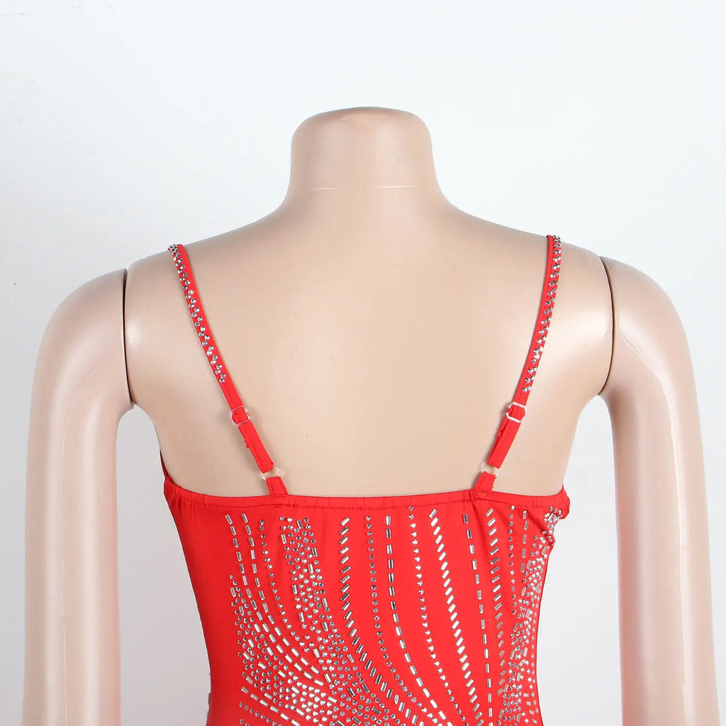 Crystal Sparkle Maxi Dress