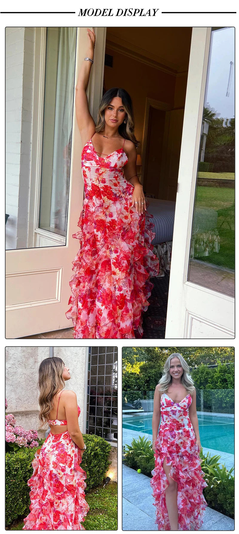 Floral Breeze Maxi Summer Blossom Dress