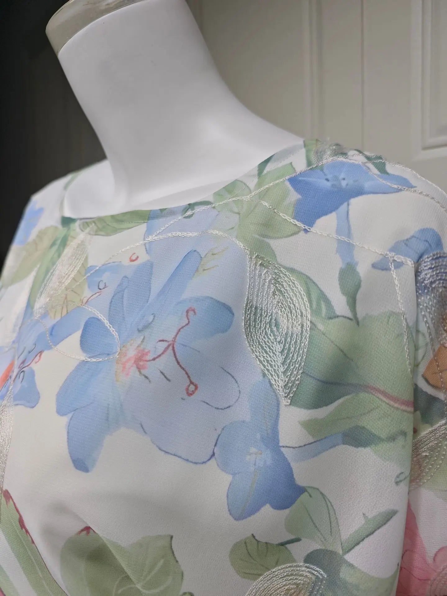 Printed Eid Abaya Kaftan