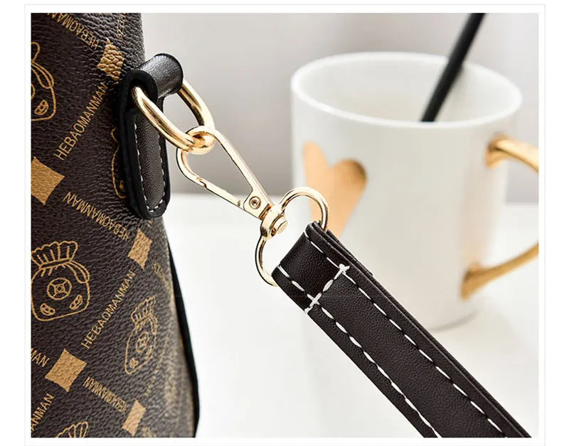 Luxury Monogram Tote Bag