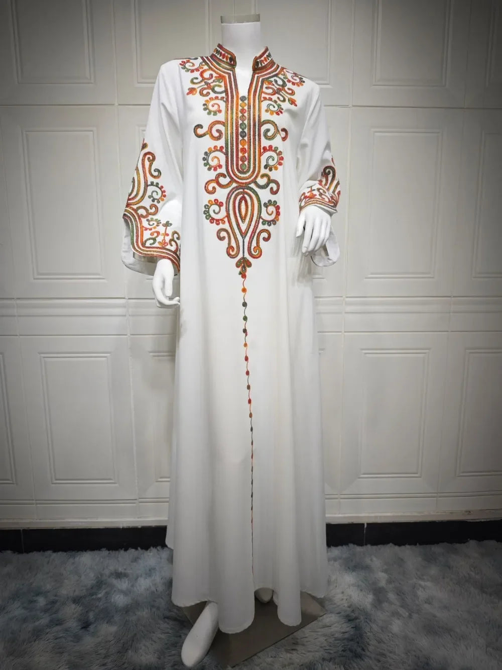 Embroidered Maxi Abaya