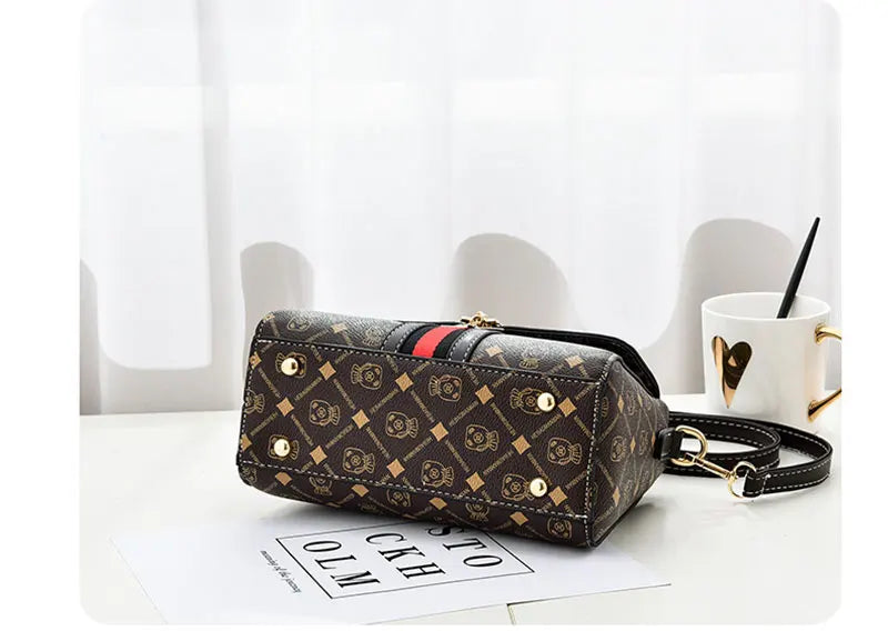 Luxury Monogram Tote Bag