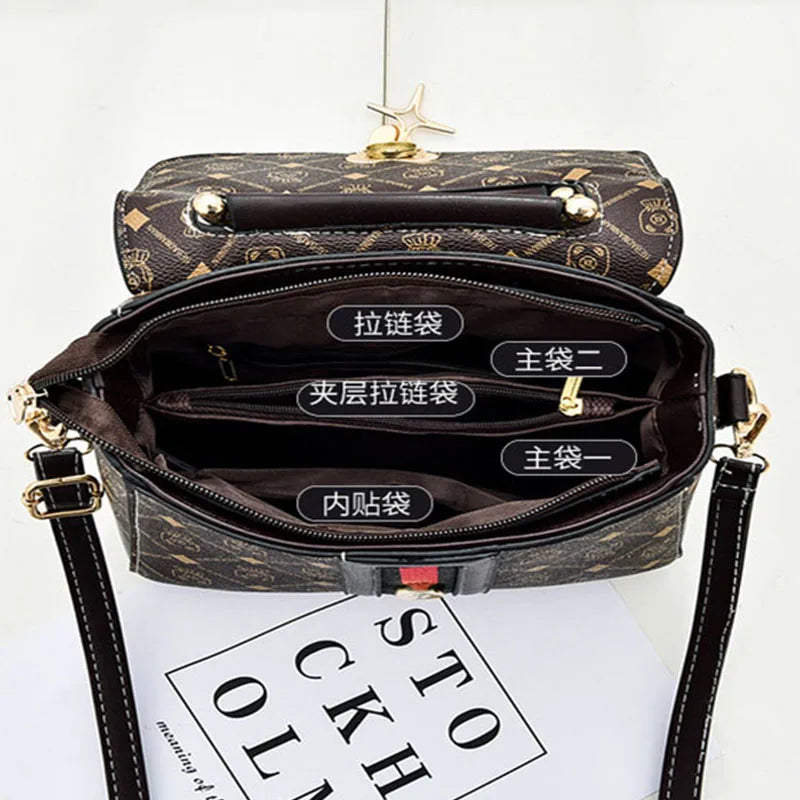 Luxury Monogram Tote Bag
