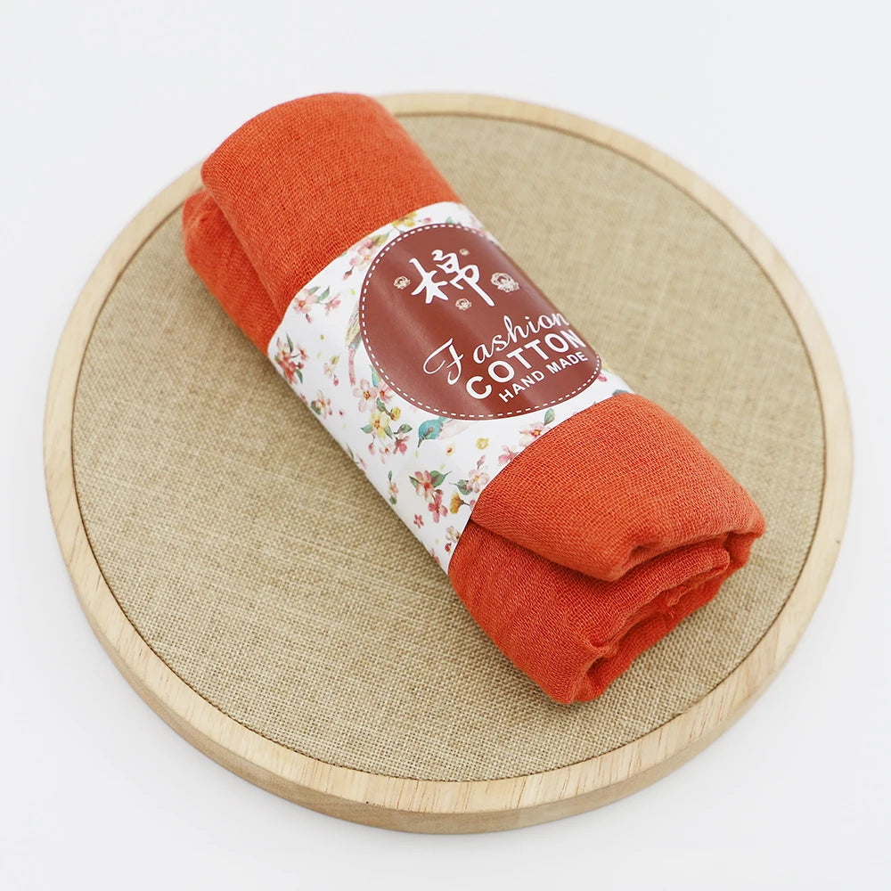 Trendora Crinkle Cotton Hijab — Luxe Square Scarf 90×90cm