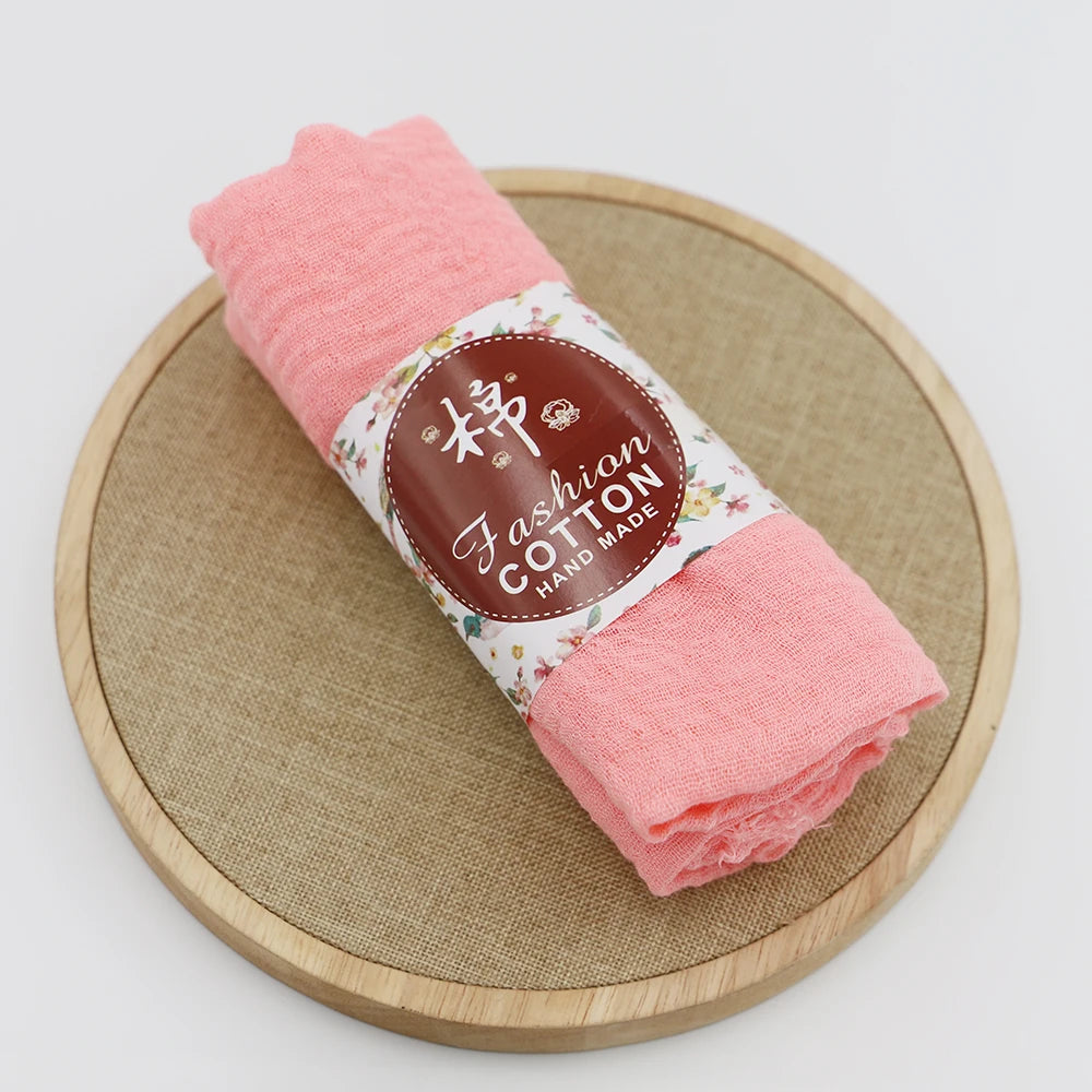 Trendora Crinkle Cotton Hijab — Luxe Square Scarf 90×90cm