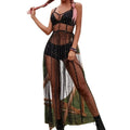 Star Sequin Mesh Cover-Up Dress
