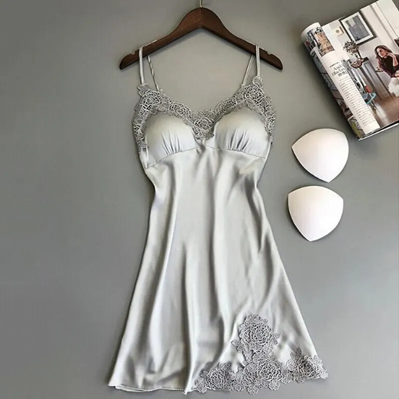 Luxe Satin Nightgown